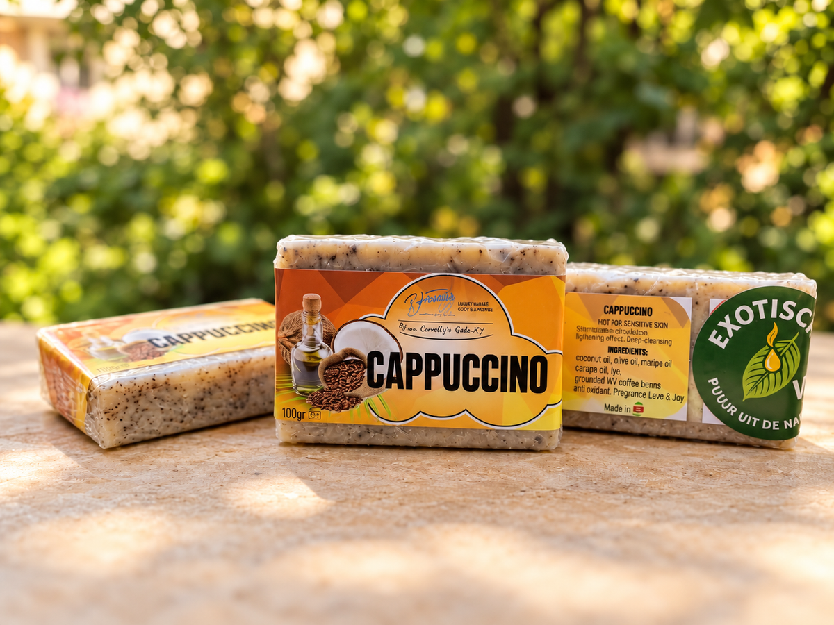 Cappuccino zeep van ExotischVers